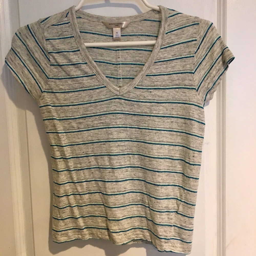 Banana Republic linen t-shirt